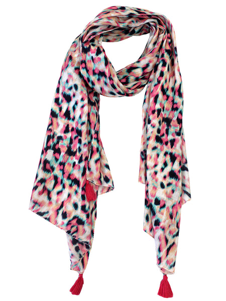 Pleasing Multicolor Printed Muslin Everyday Scarves/Stoles for Women SC53