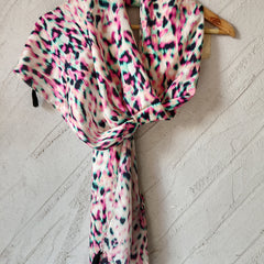 Pleasing Multicolor Printed Muslin Everyday Scarves/Stoles for Women SC53