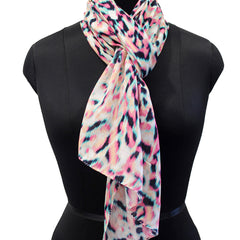 Pleasing Multicolor Printed Muslin Everyday Scarves/Stoles for Women SC53