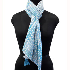 Appealing Multicolor Printed Muslin Daily Wear Scarves/Stoles for Women SC54