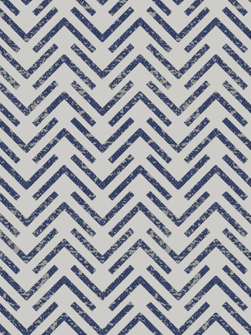 Stunning Navy Blue Printed Muslin Casual Scarves/Stoles for Women SC55