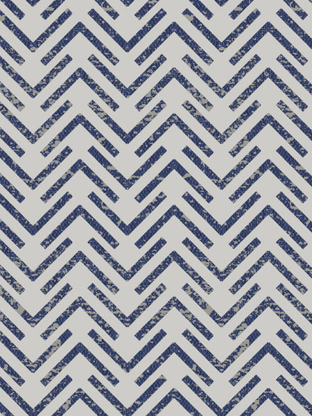 Stunning Navy Blue Printed Muslin Casual Scarves/Stoles for Women SC55
