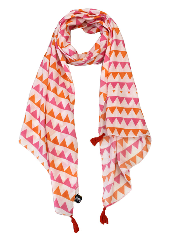 Pretty Multicolor Printed Muslin Everyday Stylish Scarves/Stoles for Women SC56