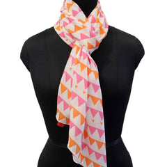 Pretty Multicolor Printed Muslin Everyday Stylish Scarves/Stoles for Women SC56