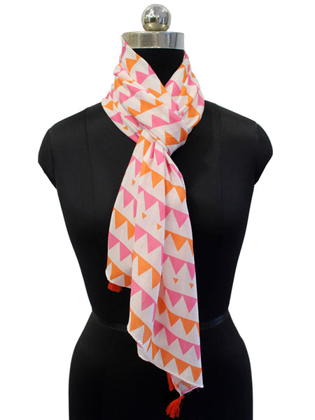 Pretty Multicolor Printed Muslin Everyday Stylish Scarves/Stoles for Women SC56