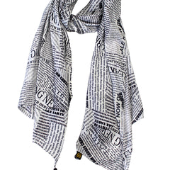 Elegant Multicolor Printed Muslin Designer Scarves/Stoles for Women SC57