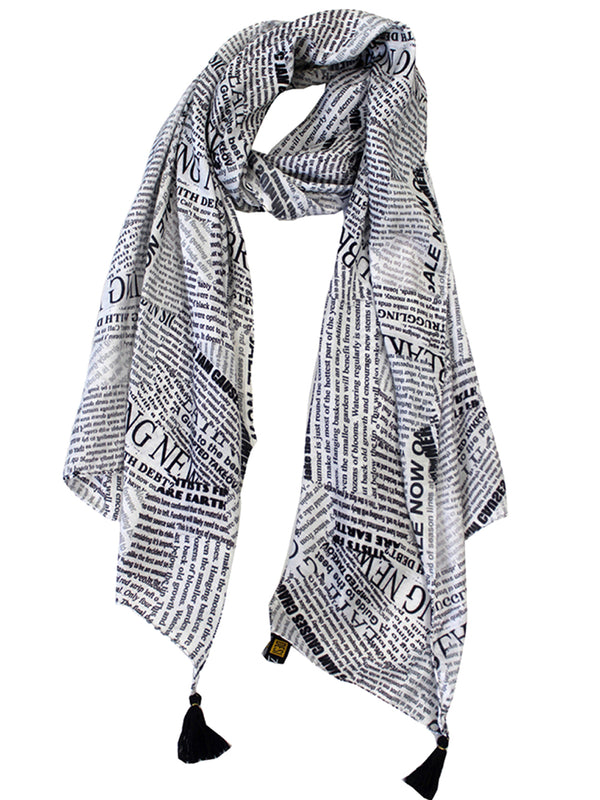 Elegant Multicolor Printed Muslin Designer Scarves/Stoles for Women SC57