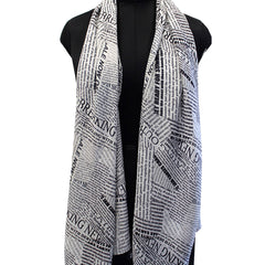 Elegant Multicolor Printed Muslin Designer Scarves/Stoles for Women SC57