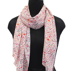 Appealing Multicolor Printed Muslin Designer Scarves/Stoles for Women SC5