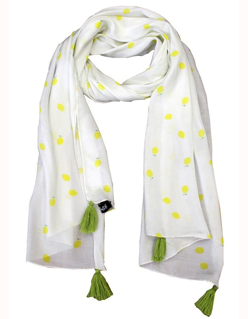 Dazzling White Printed Muslin Everyday Stylish Scarves/Stoles for Women SC62