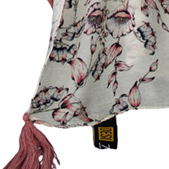 Splendid white Printed Muslin Daily Wear Scarves/Stoles for Women SC73