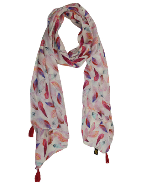 Elegant Multicolor Printed Muslin Daily Wear Scarves/Stoles for Women SC8