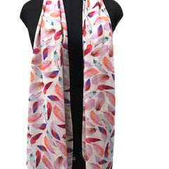 Elegant Multicolor Printed Muslin Daily Wear Scarves/Stoles for Women SC8