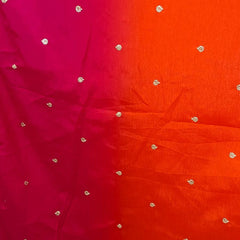 Desi Butik Royal Pink-Orange Ombre Dupatta