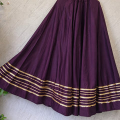 Cotton Silk Stitched Only Lehenga