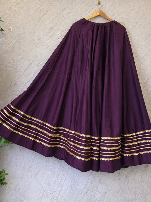 Cotton Silk Stitched Only Lehenga