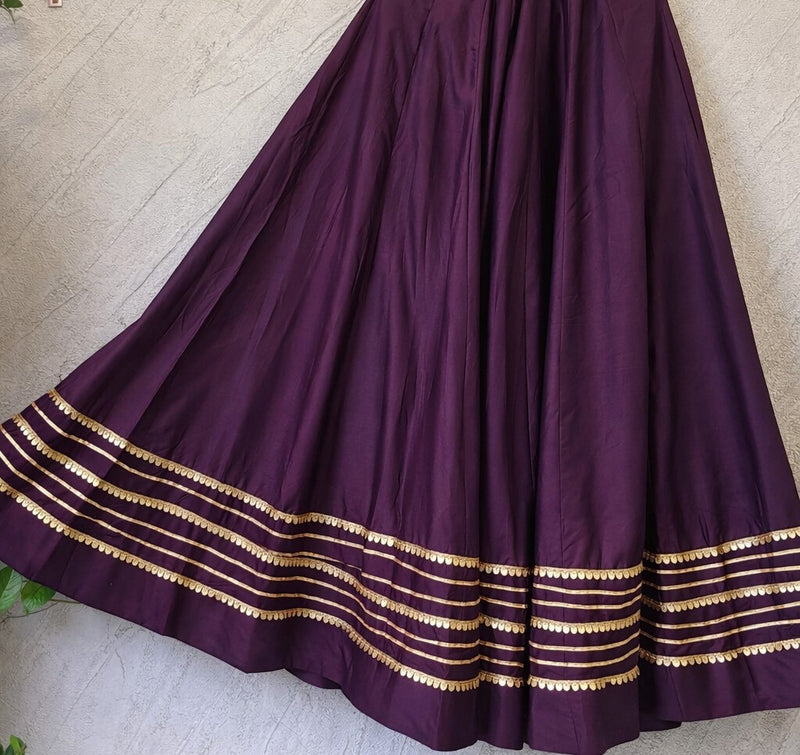 Cotton Silk Stitched Only Lehenga