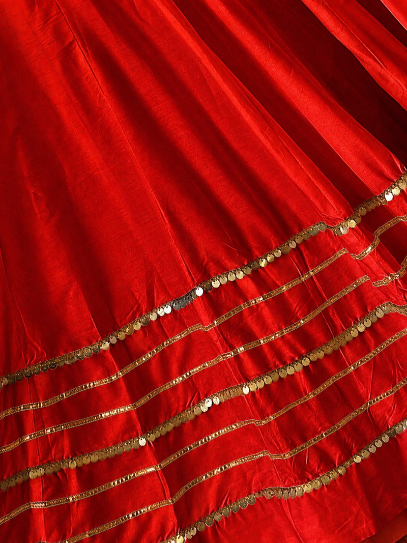 Cotton Silk Stitched Only Lehenga