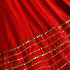 Cotton Silk Stitched Only Lehenga