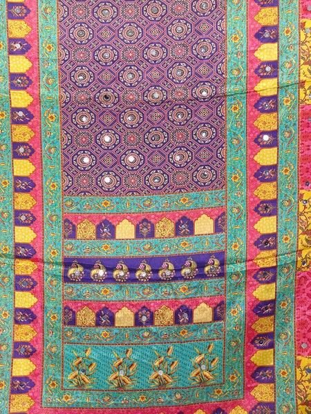 Royal Multicolor Traditional Printed Dupatta DB3012