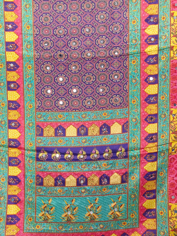 Royal Multicolor Traditional Printed Dupatta DB3012
