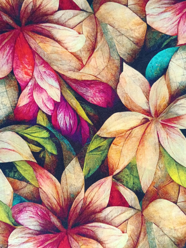 Dazzling Multicolor Printed Muslin Everyday Scarves/Stoles for Women SC113