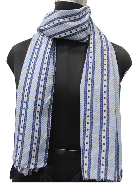 Stunning Multicolor Printed Muslin Designer Scarves/Stoles for Women SC31