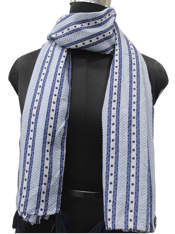 Stunning Multicolor Printed Muslin Designer Scarves/Stoles for Women SC31