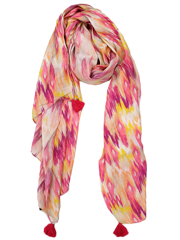 Pleasing Multicolor Printed Muslin Everyday Stylish Scarves/Stoles for Women SC36