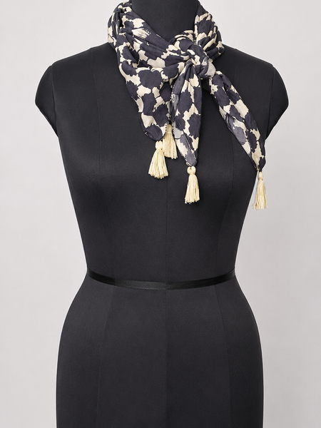Appealing Multicolor Printed Muslin Casual Scarves/Stoles for Women SC48