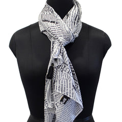 Elegant Multicolor Printed Muslin Designer Scarves/Stoles for Women SC57