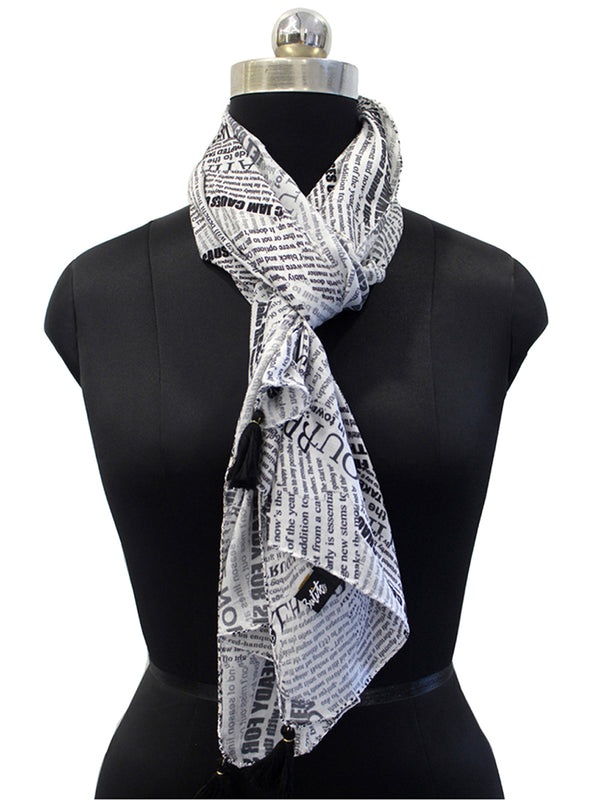 Elegant Multicolor Printed Muslin Designer Scarves/Stoles for Women SC57