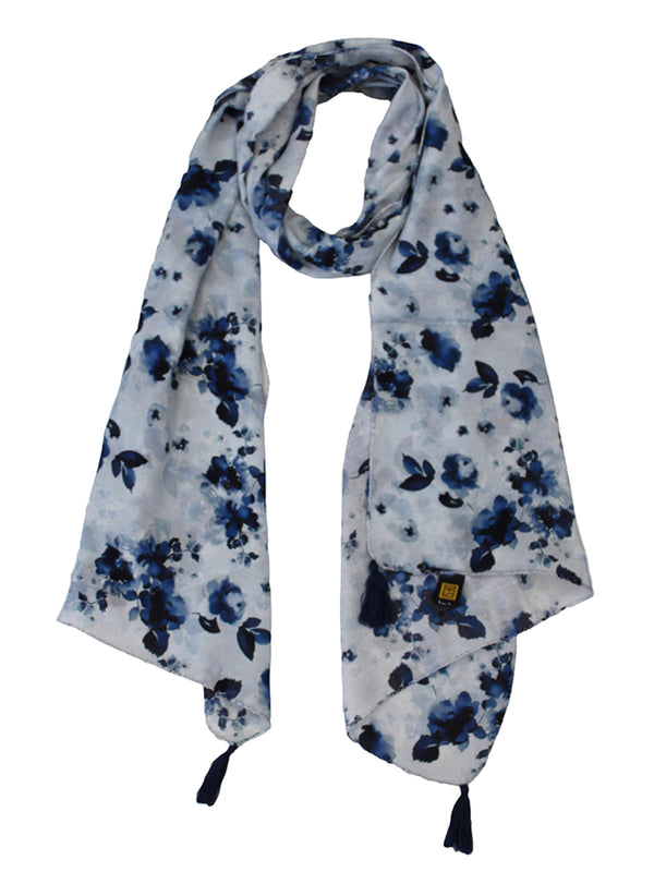 Pleasing Multicolor Printed Muslin Regular Wear Scarves/Stoles for Women SC71