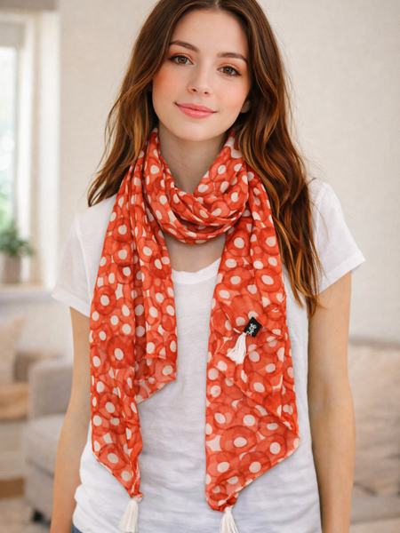 Pleasing Multicolor Printed Muslin Everyday Stylish Scarves/Stoles for Women SC36