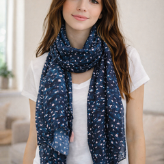 Appealing Multicolor Printed Muslin Everyday Stylish Scarves/Stoles for Women SC43