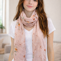 Pretty Green Printed Muslin Everyday Scarves/Stoles for Women SC7