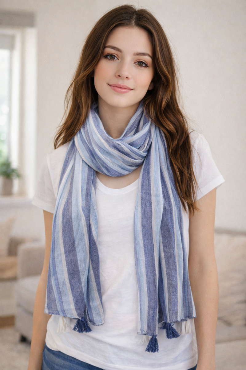 Pleasing Morpeach Printed Rayon Daily Wear Scarves/Stoles for Women SC80