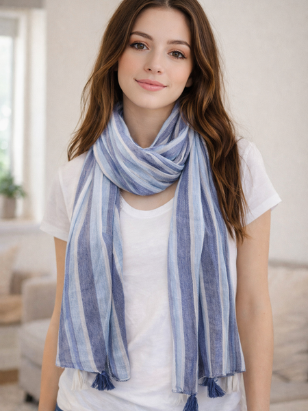 Pleasing Morpeach Printed Rayon Daily Wear Scarves/Stoles for Women SC80