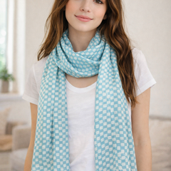 Appealing Pink Printed Rayon Casual Scarves/Stoles for Women SC81