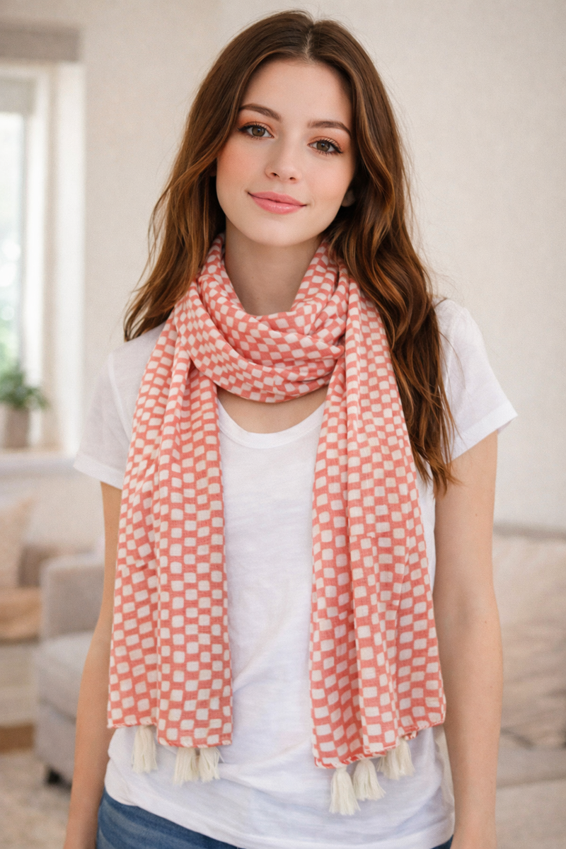 Stunning Light Blue Printed Rayon Everyday Stylish Scarves/Stoles for Women SC82