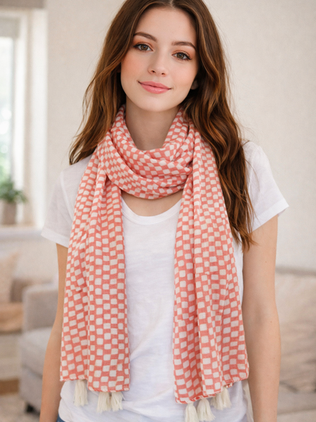 Stunning Light Blue Printed Rayon Everyday Stylish Scarves/Stoles for Women SC82